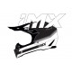 KASK IMX FMX-02 BLACKWHITE GLOSS L