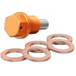 Magnetyczny korek spustowy oleju KTM HUSQVARNA GASGAS z podkładkami